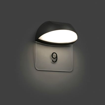 FARO 71197 - LED spoljašnje zidno svetlo NUM LED/7W/230V IP54