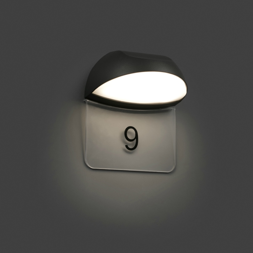 FARO 71197 - LED spoljašnje zidno svetlo NUM LED/7W/230V IP54