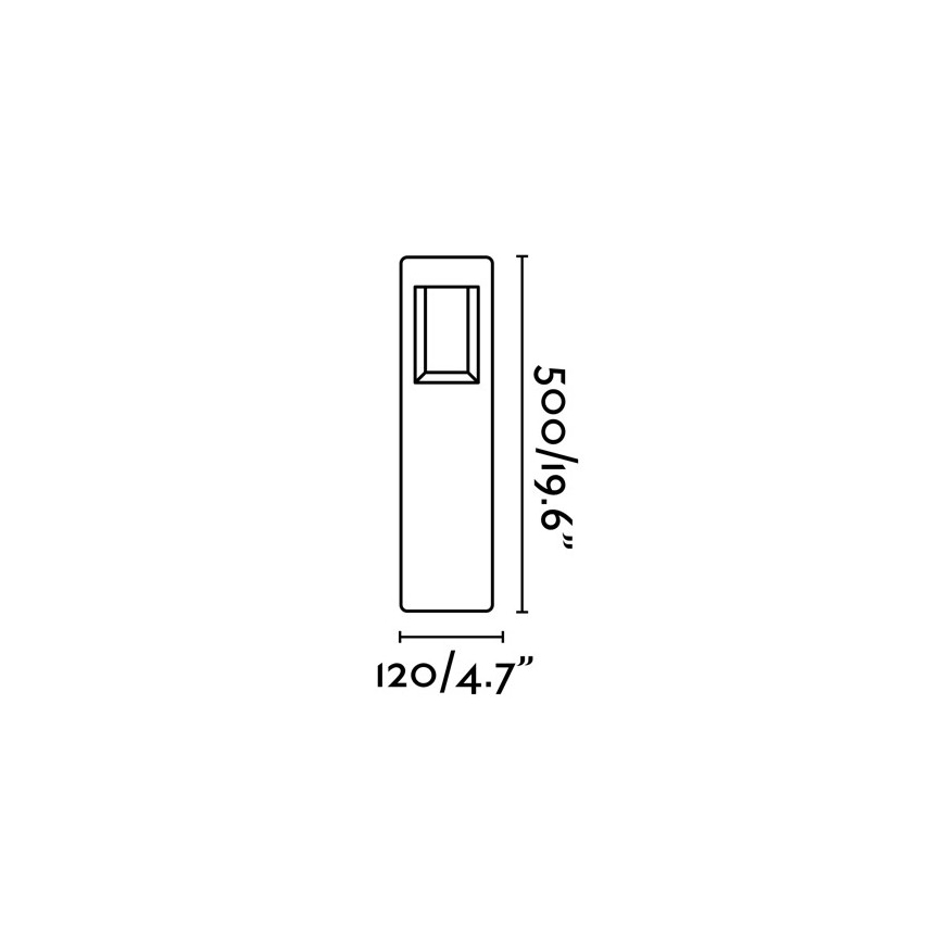 FARO 71199 - LED spoljašnja lampa NAYA LED/8W/230V IP54