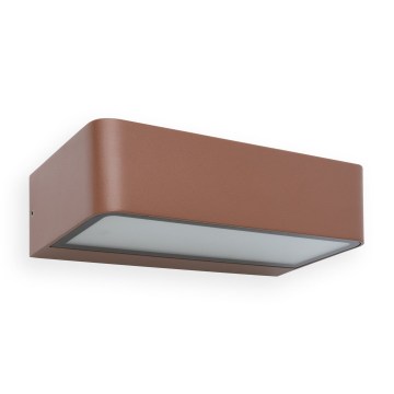 FARO 71309 - LED spoljašnje zidno svetlo TAKUA LED/10W/230V IP65, braon