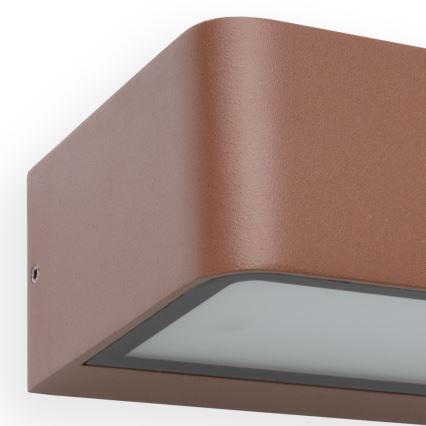 FARO 71309 - LED spoljašnje zidno svetlo TAKUA LED/10W/230V IP65, braon