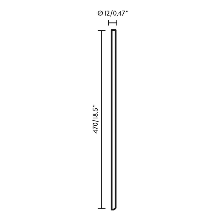 FARO 71548 - Vrtni kolac FLOW 45 cm