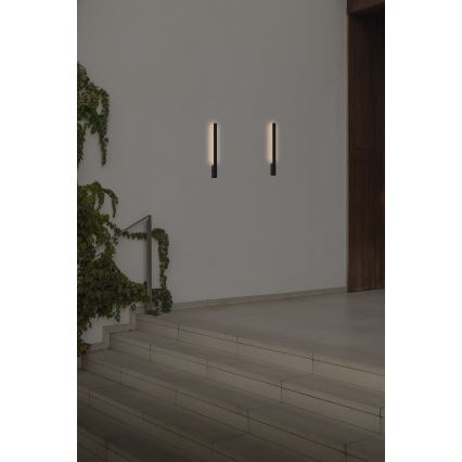 FARO 71800 - LED Spoljašnja zidna svetiljka LIME LED/6W/230V 2700/3000/4000K 60 cm CRI 90 IP65 crna