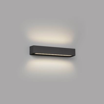 FARO 71904 - LED Spoljašnje zidno svetlo DORO 2xLED/10W/230V IP65 antracit