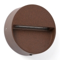 FARO 71962 - LED svetiljka za stepenište DUNE LED/3W/230V 2200/2700/3200/4000K IP65 braon okrugla