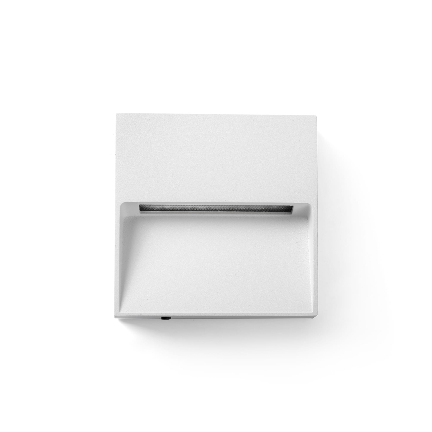 FARO 71964 - LED svetiljka za stepenište DUNE LED/3W/230V 2200/2700/3200/4000K IP65 bela, kvadratna