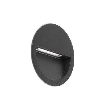 FARO 71969 - LED ugradno svetlo POMA LED/3W/230V 2200/2700/3200/4000K IP65 antracit