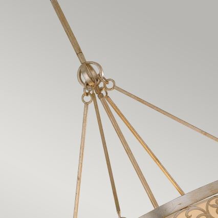Feiss - Luster na stalku ARABESQUE 4xE27/60W/230V zlatna