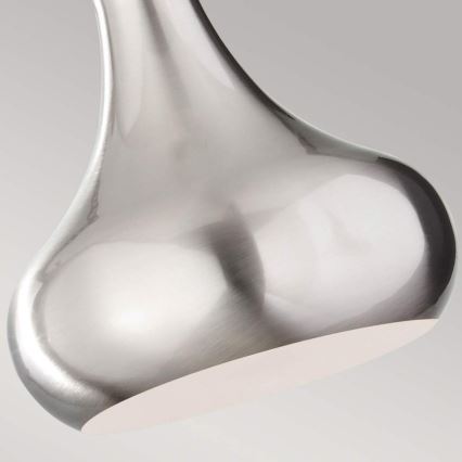 Feiss - Luster na sajli BESO 1xE27/60W/230V mat hrom/crna