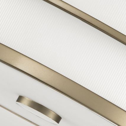 Feiss - Plafonska lampa FUSION 3xE27/40W/230V prečnik 34,3 cm zlatna