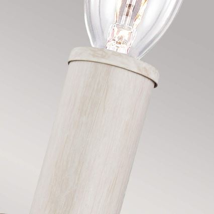 Feiss - Zidno svetlo HARTSVILLE 1xE14/40W/230V bež/braon
