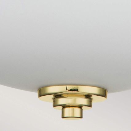 Feiss - Kupatilsko stropno svetlo MALIBU 2xE27/60W/230V IP44 zlatno