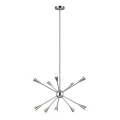 Feiss - LED luster na štangu JAX 10xG9/3W/230V sjajni hrom