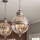 Feiss - Luster na lancu ADAMS 3xE14/60W/230V bronzana