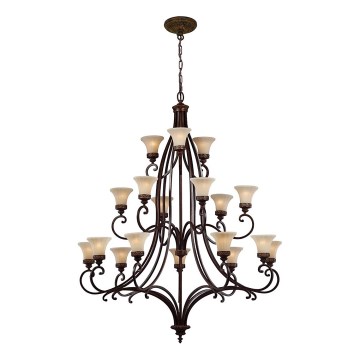 Feiss - Luster na lancu DRAWING ROOM 18xE27/60W/230V