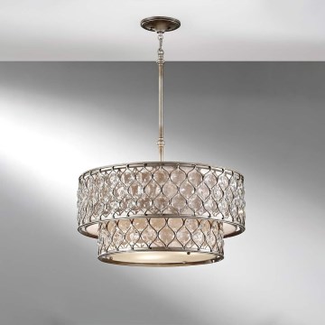 Feiss - Luster na šipci LUCIA 6xE27/60W/230V