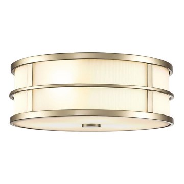 Feiss - Plafonska lampa FUSION 3xE27/40W/230V prečnik 34,3 cm zlatna