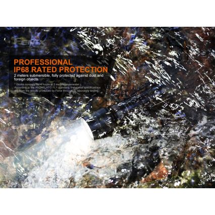 Fenix C7 - prigušiva punjiva baterijska lampa LED/1x21700 IP68 3000 lm 68 h