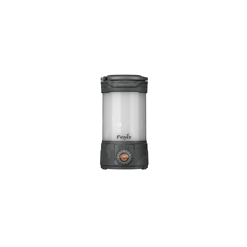 Fenix CL26RPROCAM - LED prigušiva prenosna punjiva lampa LED/USB IP66 650 lm 408 h 5000 mAh siva