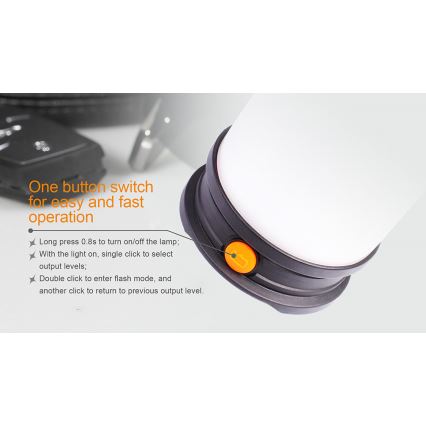 Fenix CL30R - LED prenosna punjiva lampa LED/USB/6xCR123A IPX7 650 lm 300 h 2600 mAh