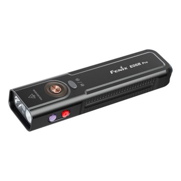 Fenix E06RPROEUBLC- LED prigušiva punjiva baterijska lampa LED/USB 1650 mAh IP66 1600 lm 111 h crna