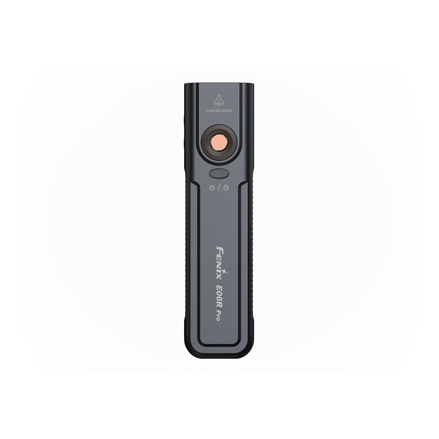 Fenix E06RPROEUBLC- LED prigušiva punjiva baterijska lampa LED/USB 1650 mAh IP66 1600 lm 111 h crna