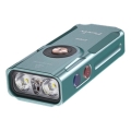 Fenix E06RTKS - LED prigušiva punjiva baterijska svetiljka UV LED/USB IP66 700 lm 60 h 750 mAh tirkizna