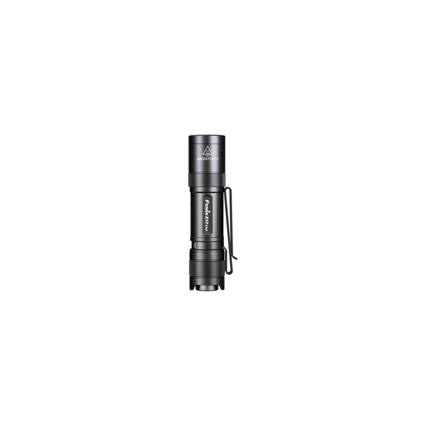 Fenix E12V30 - LED prigušiva punjiva baterijska lampa LED/1xAA 2000 mAh IP68 200 lm 100 h crna
