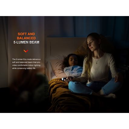 Fenix E28RV20 - prigušiva punjiva LED ručna lampa LED/USB/2xCR123A IP68 1700 lm 260 h 3400 mAh