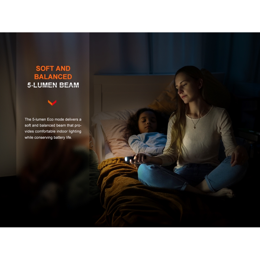 Fenix E28RV20 - prigušiva punjiva LED ručna lampa LED/USB/2xCR123A IP68 1700 lm 260 h 3400 mAh