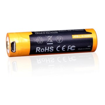 Fenix FE18650LI26USB - 1 kom Punjiva Li-ion baterija USB/3,6V 2600 mAh