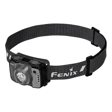 Fenix HL12RV20BLC - LED prigušiva punjiva čelna lampa LED/USB 950 mAh IP66 500 lm 112 h crna