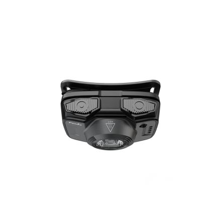 Fenix HL12RV20BLC - LED prigušiva punjiva čelna lampa LED/USB 950 mAh IP66 500 lm 112 h crna