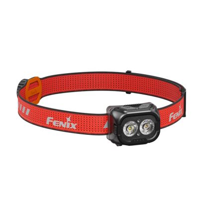 Fenix HL18RTV20BLC - LED prigušiva punjiva čelna lampa LED/USB/3xAAA IP66 800 lm 160 h 1900 mAh crna/narandžasta