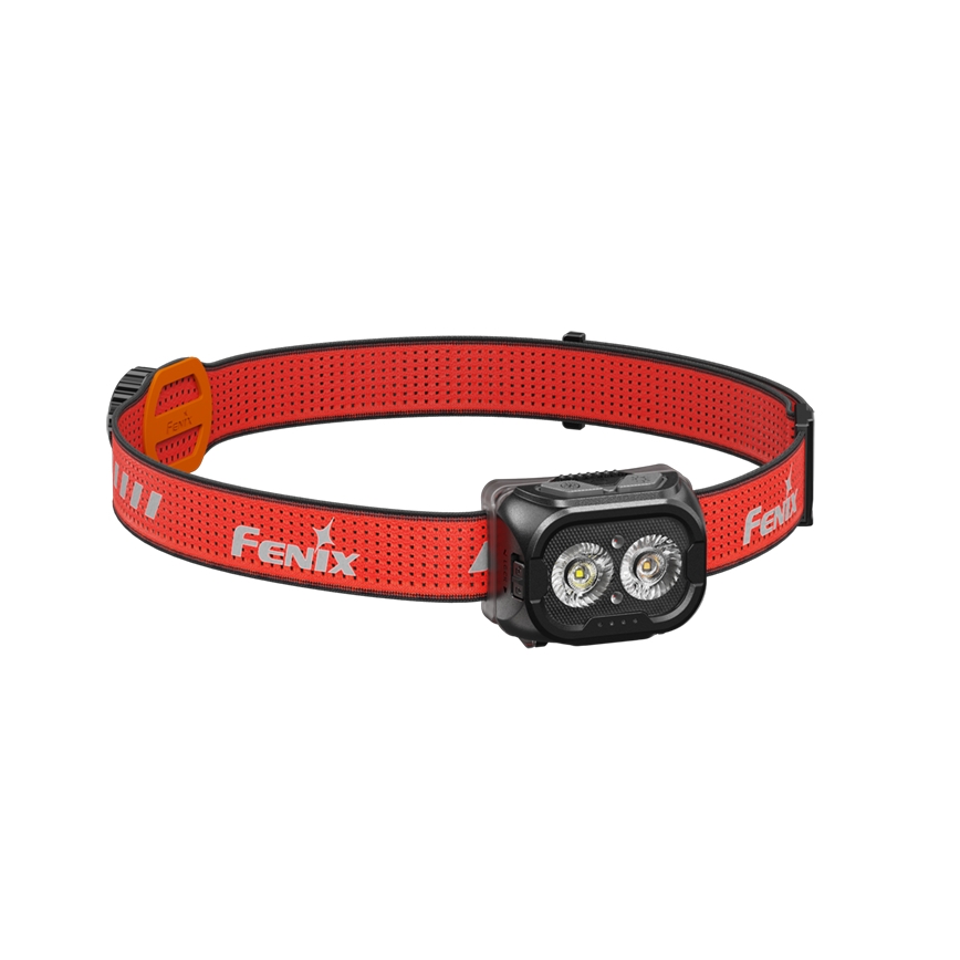 Fenix HL18RTV20BLC - LED prigušiva punjiva čelna lampa LED/USB/3xAAA IP66 800 lm 160 h 1900 mAh crna/narandžasta