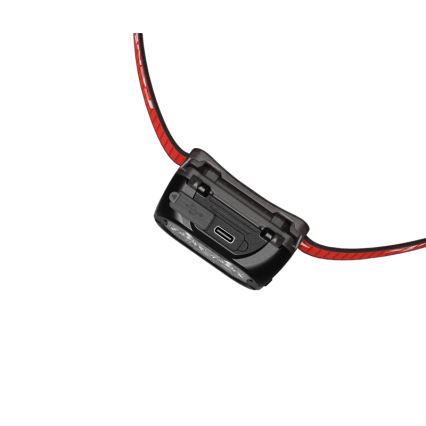 Fenix HL18RTV20BLC - LED prigušiva punjiva čelna lampa LED/USB/3xAAA IP66 800 lm 160 h 1900 mAh crna/narandžasta