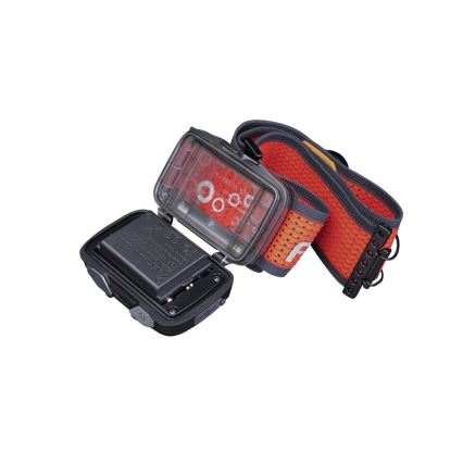 Fenix HL32RTBLCK - LED punjiva čelna lampa LED/USB/3xAAA IP66 800 lm 300 h 1900 mAh crna/narandžasta