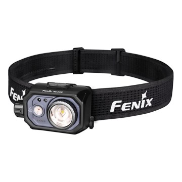 Fenix HL45R - LED prigušiva punjiva fokusirajuća čelna lampa LED/USB IP66 1000 lm 240 h crna