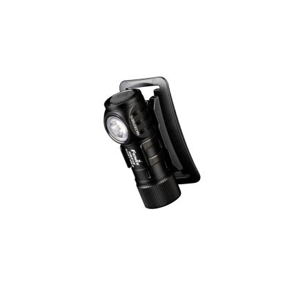 Fenix HM51RV3ABL - LED prigušiva punjiva čelna lampa LED/USB/1xCR123A 950 mAh IP68 860 lm 125 h crna