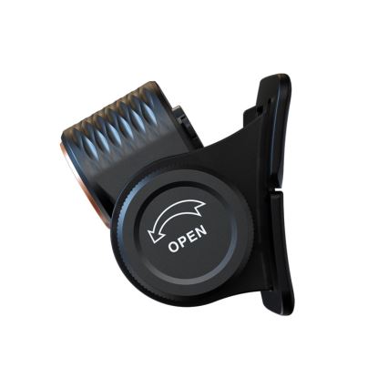 Fenix HM55RABL - prigušiva LED punjiva čeona lampa LED/USB/1xCR123A 1600 mAh IP68 1200 lm 141,2 h crna