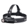 Fenix HM61RV30 - LED prigušiva punjiva čelna lampa LED/USB/1xCR123A 4000 mAh IP68 1800 lm 400 h crna