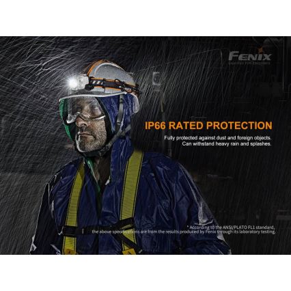Fenix HP25RV20 - LED prigušiva punjiva čeona lampa 3xLED/1x21700 IP66 1600 lm 800 h