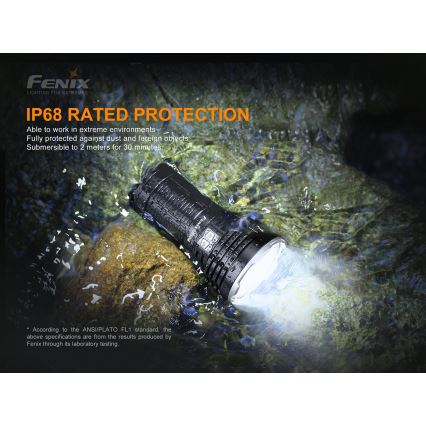 Fenix LR50R - LED punjiva baterijska lampa 4xLED/USB IP68 12000 lm 58 h