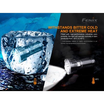 Fenix LR50R - LED punjiva baterijska lampa 4xLED/USB IP68 12000 lm 58 h