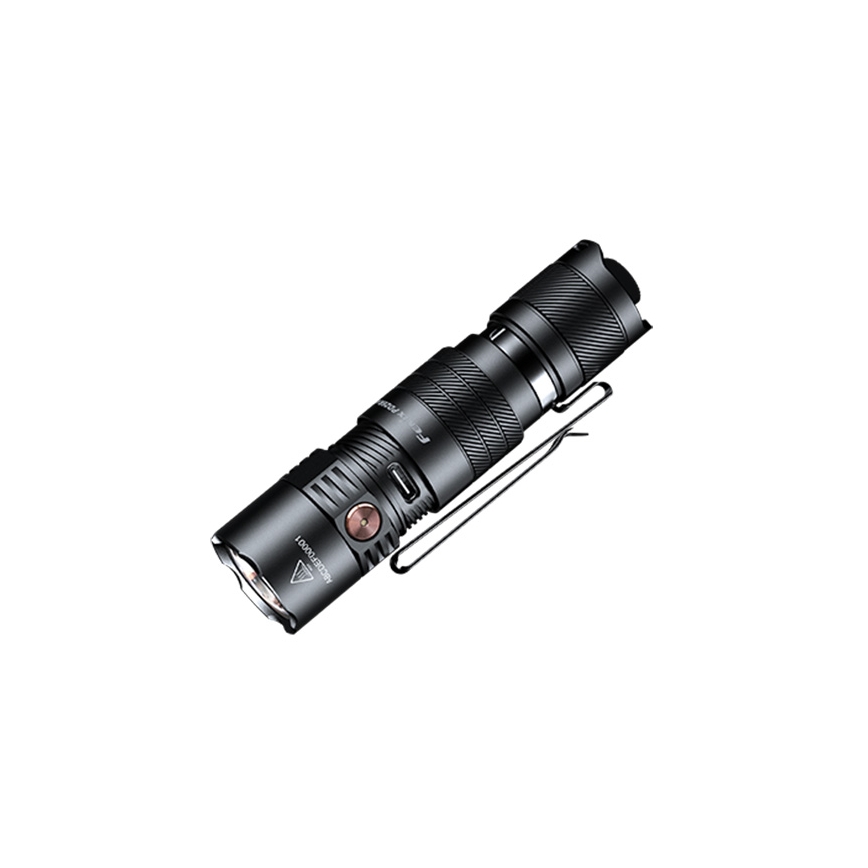Fenix PD26RACE - LED punjiva baterijska lampa sa prigušiva LED/USB 1600 mAh IP68 1300 lm 556 h crna