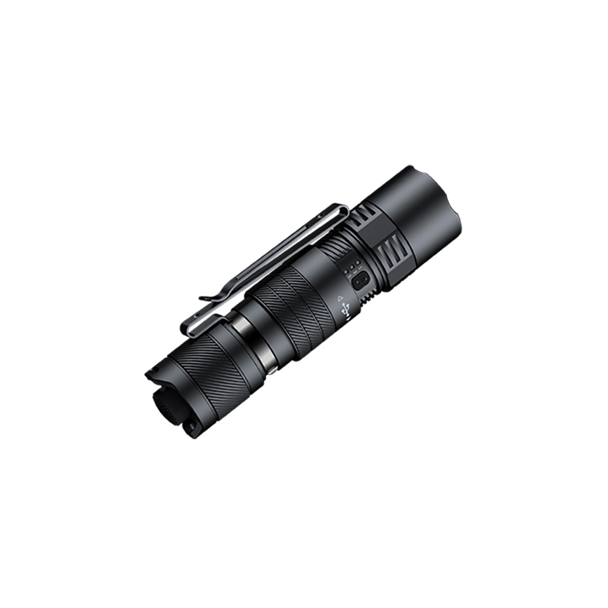 Fenix PD26RACE - LED punjiva baterijska lampa sa prigušiva LED/USB 1600 mAh IP68 1300 lm 556 h crna