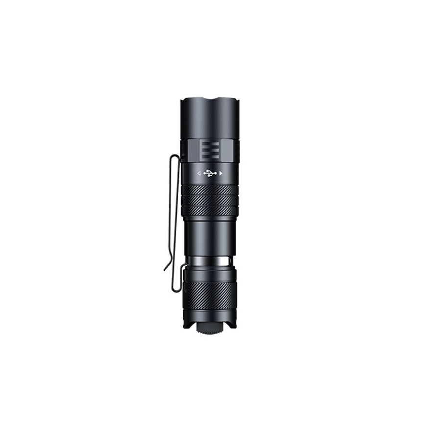 Fenix PD26RACE - LED punjiva baterijska lampa sa prigušiva LED/USB 1600 mAh IP68 1300 lm 556 h crna
