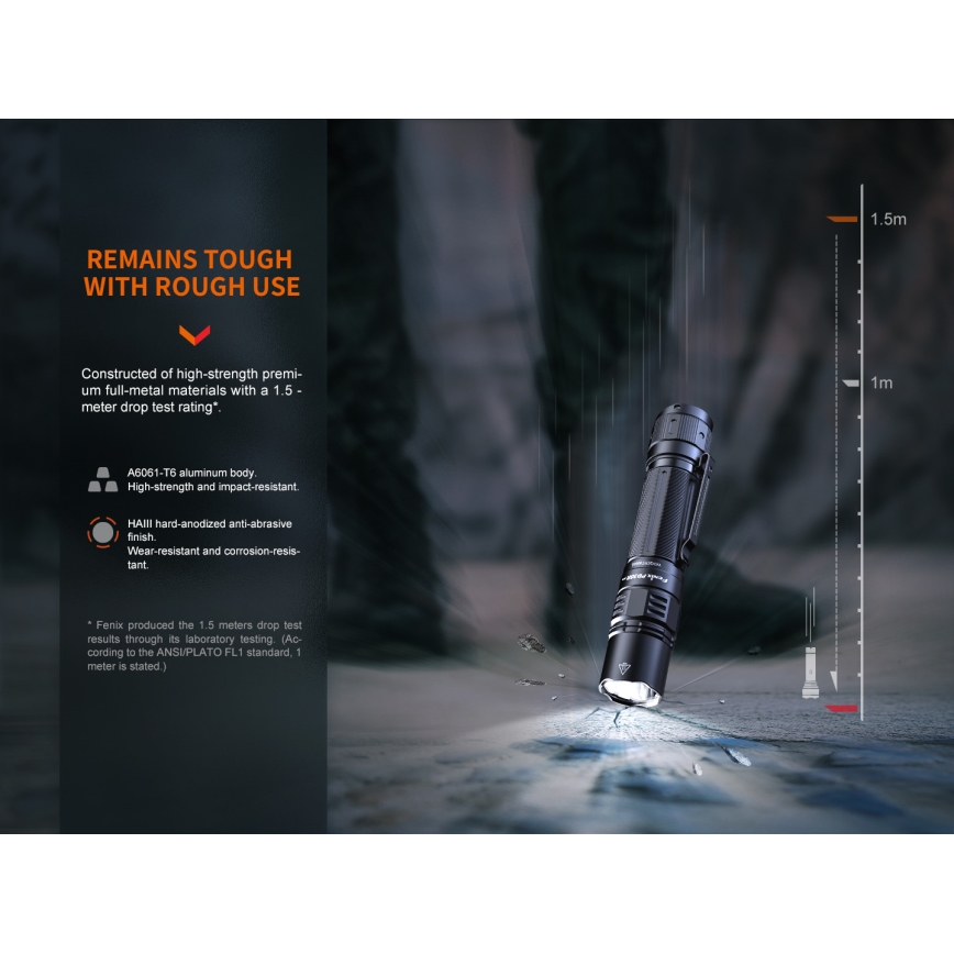 Fenix PD36RPRO - LED taktička punjiva svetiljka LED/USB IP68 2800 lm 42 h 5000 mAh