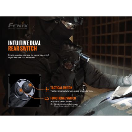Fenix TK20RV20 - LED taktička punjiva lampa LED/USB IP68 3000 lm 48 h