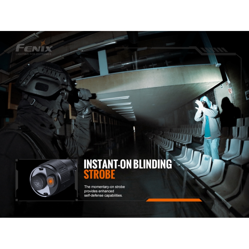 Fenix TK20RV20 - LED taktička punjiva lampa LED/USB IP68 3000 lm 48 h